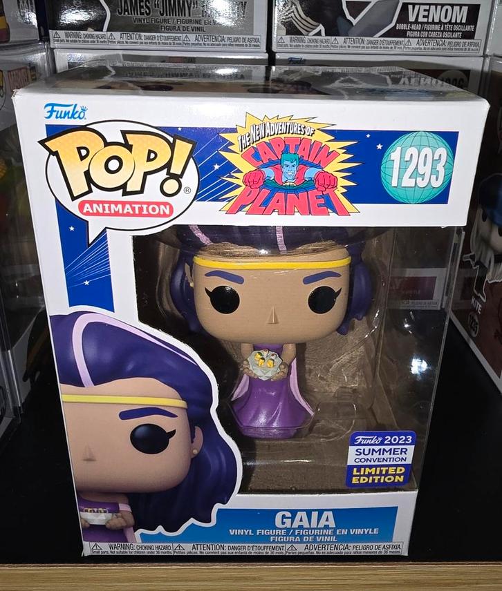 Funko Pop! 1293 Gaia (2023 Limited Edition) Captain Planet, Verzamelen, Poppetjes en Figuurtjes, Nieuw, Ophalen of Verzenden