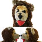 Oude knuffel leeuw gevuld met stro, Ophalen of Verzenden