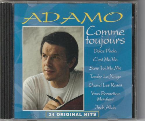 Adamo - Comme toujours - 24 orirginal hits, Cd's en Dvd's, Cd's | Franstalig, Gebruikt, Ophalen of Verzenden