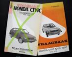 Vraagbaak Honda Civic typen 1200 en 1500, Ophalen of Verzenden