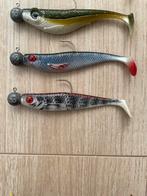 Snoekbaars Shads - Diverse Kleuren, Watersport en Boten, Hengelsport | Roofvissen, Ophalen, Gebruikt, Overige typen