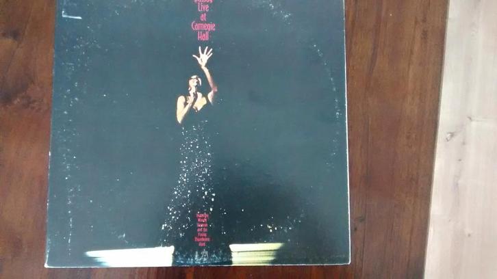 2 LP - Shirley Bassey live at Cornegie Hall, Cd's en Dvd's, Vinyl | R&B en Soul, Zo goed als nieuw, Soul of Nu Soul, 1960 tot 1980