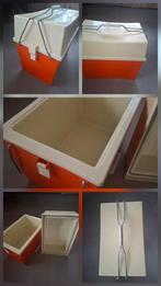 Retro / Vintage Oranje Koelbox - Curver Holland, Ophalen of Verzenden, Gebruikt, Koelbox, Koelelement