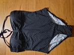 Badpak met afneembare bandjes, Kleding | Dames, Badmode en Zwemkleding, Ophalen of Verzenden, Zo goed als nieuw, Zwart, Badpak