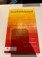 Overheidsbeleid - Inleiding in de beleidswetenschap, Ophalen of Verzenden, Gelezen, Politiek en Staatkunde, Nederland