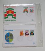 Eerstedagenveloppen suriname onafhankelijk, nrs 001 en 003, Ophalen, Rest van de wereld