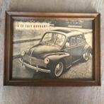 Renault 4CV Toit Ouvrant Foto in Lijst, Ophalen of Verzenden