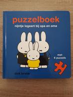 Boek Nijntje logeert bij opa en oma, met 6 puzzels. NIEUW, Nieuw, Dick Bruna, Ophalen