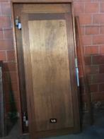 Houten diepvriescel deur, Doe-het-zelf en Verbouw, Deuren en Horren, Ophalen, Gebruikt, 80 tot 100 cm, Binnendeur