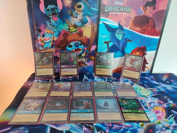 Disney Lorcana - Chapter 2 foils & super rare, Hobby en Vrije tijd, Verzamelkaartspellen | Overige, Zo goed als nieuw, Meerdere kaarten