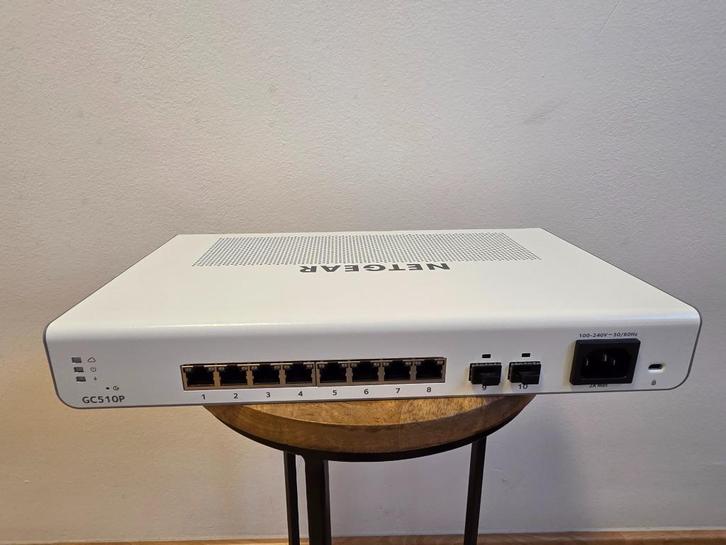 NETGEAR GC510P, Computers en Software, Netwerk switches, Gebruikt, Ophalen of Verzenden
