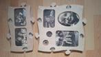 2 Houten puzzel fotolijsten Country Living, Ophalen of Verzenden, Zo goed als nieuw