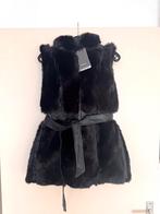 New Collection faux fur bodywarmer/gilet nieuw, Maat 38/40 (M), Zwart, Nieuw, Ophalen of Verzenden