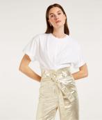 Nieuw en ongedragen shirt met plooi Josh V xs, Verzenden, Wit, Nieuw, Korte mouw