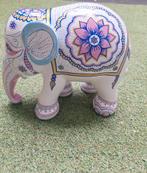Elephant parade Indian Blues 20 cm, Verzenden, Zo goed als nieuw, Dier