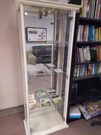Professionele Luxe houten vitrinekast H 177cm D 35cm B 61cm, Ophalen of Verzenden, Overige houtsoorten, Met deur(en)