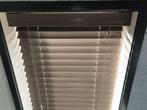 Vitrage lammellen H110cm B60cm, Minder dan 50 cm, Bruin, Lamellen, 100 tot 150 cm