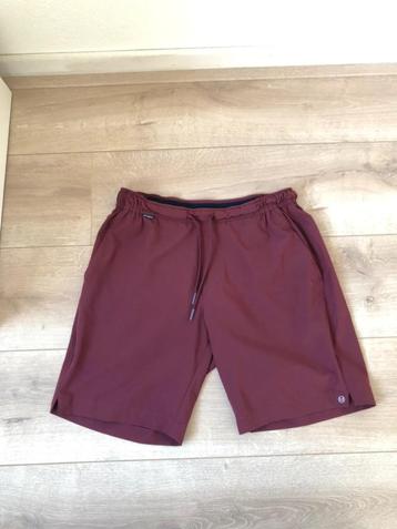 MR MARVIS sport short snel drogende sportbroek – wijnrood  beschikbaar voor biedingen