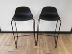 Design kruk Zwart, Ophalen, 5 krukken of meer, Met voetsteun, 60 tot 90 cm