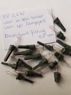 3V0,2W reservelampjes kerstverlichting reserve lampjes kerst, Ophalen of Verzenden, Nieuw