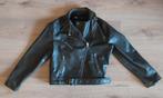 ZARA 'leren' jas mt L /XL, Kleding | Dames, Jassen | Zomer, Ophalen of Verzenden, Zo goed als nieuw, Maat 42/44 (L), Zwart