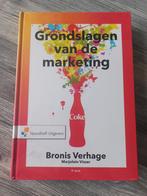 Grondslagen van de marketing NIEUW GESEALD, Nieuw, Ophalen of Verzenden, Economie en Marketing, Bronis Verhage; Marjolein Visser