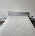Bed, Huis en Inrichting, Grijs, Eenpersoons, 140 cm, Hout