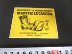 sticker Venray MARTIN LUCASSEN Ruitershop Schoenreparatie, Ophalen, Zo goed als nieuw, Bedrijf of Vereniging