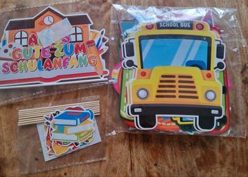 Schooldecoratie Set - Nieuw! beschikbaar voor biedingen
