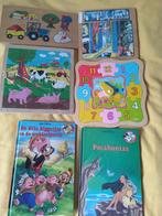 Van hout puzzel klok  boekjes, Ophalen of Verzenden, Gelezen