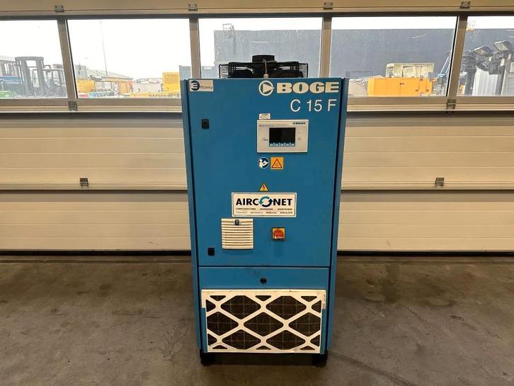 Boge C15F - 15 KW frequentiegeregelde schroefcompressor, Zakelijke goederen, Machines en Bouw | Pompen en Compressoren, Ophalen of Verzenden