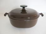 Le Creuset gietijzeren kookpot La Mama Enzo Mari no.25, Huis en Inrichting, Ophalen of Verzenden, Gebruikt, Gietijzer, Koekenpan of Braadpan