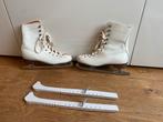 Vintage Kunstschaatsen Maat 37 + Beschermers, Ophalen, Gebruikt, Kunstschaatsen, Overige merken