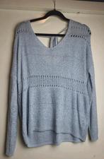 Lichtblauwe trui, Ophalen of Verzenden, Gedragen, Maat 38/40 (M), Blauw
