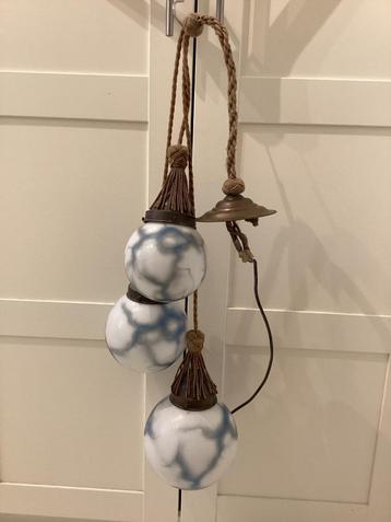 Antieke Art Deco hanglamp Cascade. beschikbaar voor biedingen