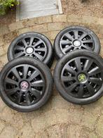 Stalen Velgen met Zomerbanden 14 inch - Peugeot/Aygo/Citroën, Auto diversen, Ophalen of Verzenden, Gebruikt