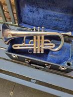 Bb Cornet Courtois,,Gaudet", Muziek en Instrumenten, Ophalen of Verzenden, Gebruikt, Overige typen, Met koffer