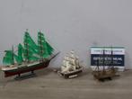 Scheepsmodellen 3 stuks, Ophalen of Verzenden, Niet ingevuld, Niet ingevuld, Niet ingevuld