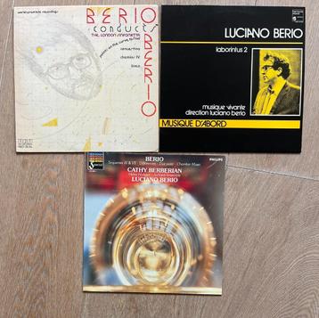 3 LP's Luciano Berio beschikbaar voor biedingen