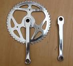 JJS cranks voor smalle ketting, Crankstel of Pedalen, Gebruikt, JJS, Verzenden