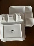 6 Gourmet borden Vivo Villerory & Boch group, Huis en Inrichting, Keuken | Servies, Ophalen of Verzenden, Zo goed als nieuw, Overige stijlen
