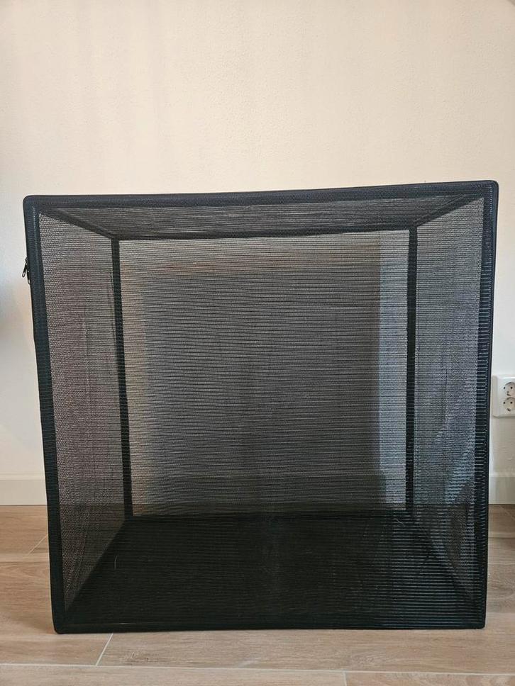 Terrarium met doek - Gaas terrarium, Dieren en Toebehoren, Reptielen en Amfibieën | Toebehoren, Gebruikt, Ophalen