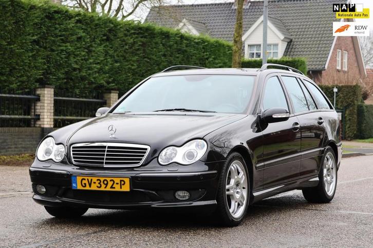 Mercedes-Benz C-klasse Combi AMG 32 | YOUNGTIMER | ZEER MOOI, Auto's, Mercedes-Benz, Bedrijf, Te koop, C-Klasse, ABS, Airbags