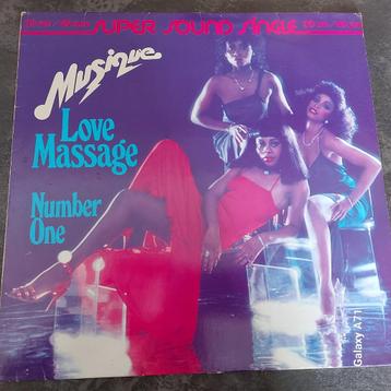 12 inch Maxisingel Musique - Love Massage/ Number One (1979) beschikbaar voor biedingen