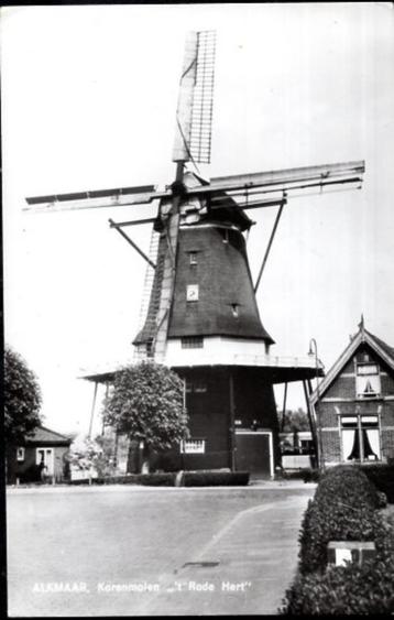 (NH314) Ansichtkaart Oudorp Alkmaar molen 't Roode Hert 1975 beschikbaar voor biedingen