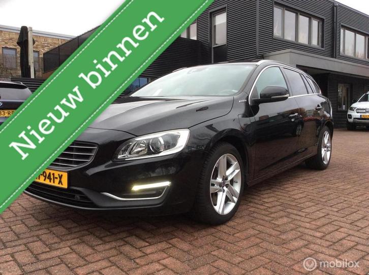 Volvo V60 2.4 D6 Twin Engine Momentum Schuifd Leder Nav Came, Auto's, Volvo, Bedrijf, Te koop, V60, 4x4, ABS, Achteruitrijcamera
