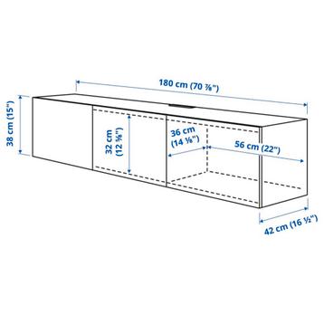 Ikea Bestå tv meubel - afbeelding 2