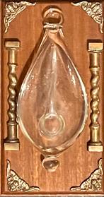 Oud Stormglas met Zaanse accenten Exclusief Exemplaar, Antiek en Kunst, Ophalen of Verzenden