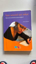J.J. Ansems - Van woord tot tekst, J.J. Ansems, Ophalen of Verzenden, Zo goed als nieuw, Nederlands