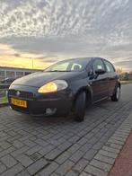 Fiat Punto 1.4 5DR 2006 Zwart, Auto's, Voorwielaandrijving, Stof, Zwart, 4 cilinders